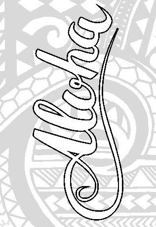 Aloha Tribal Background 1