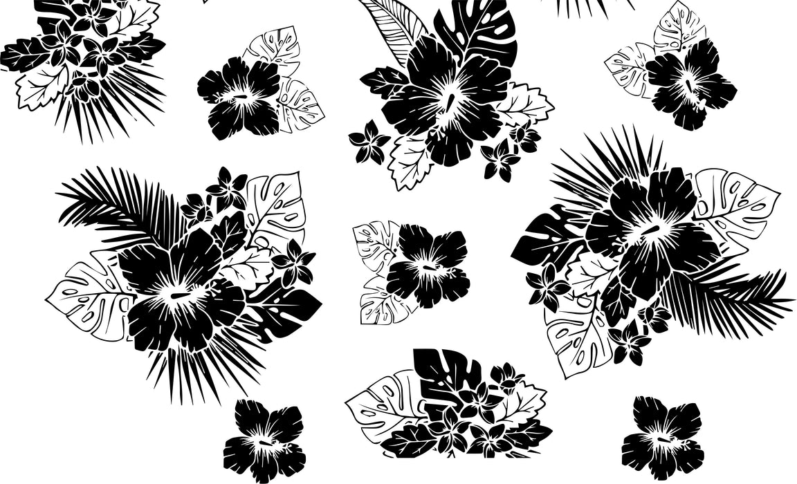 Hibiscus Floral Wrap