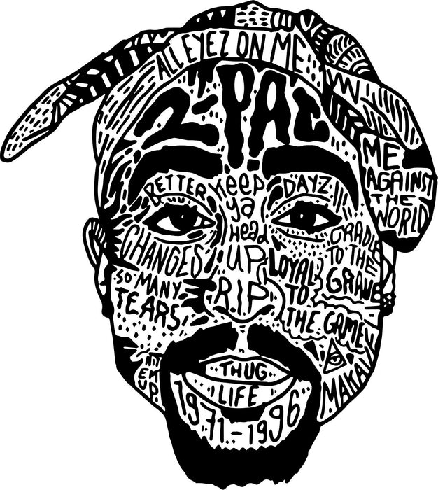 2Pac Logo - 3