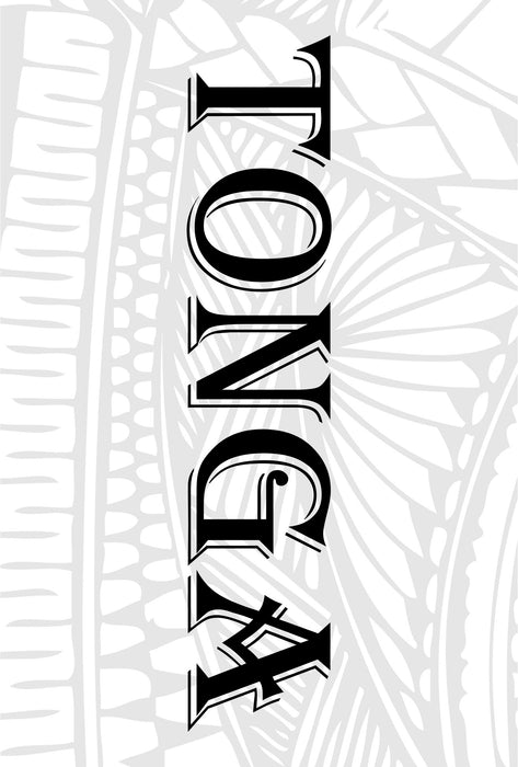 Tonga with Tribal Background