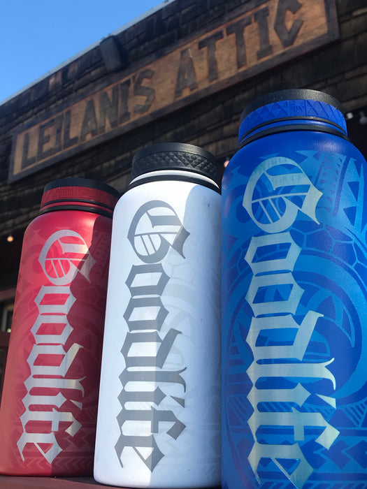 32oz “Goodlife” Social Club Flask